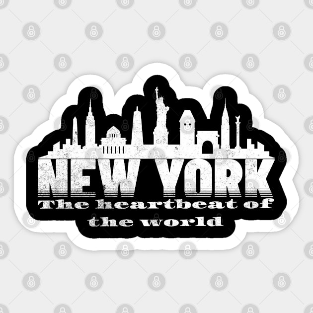 The heartbeat of the world Sticker by peace and love